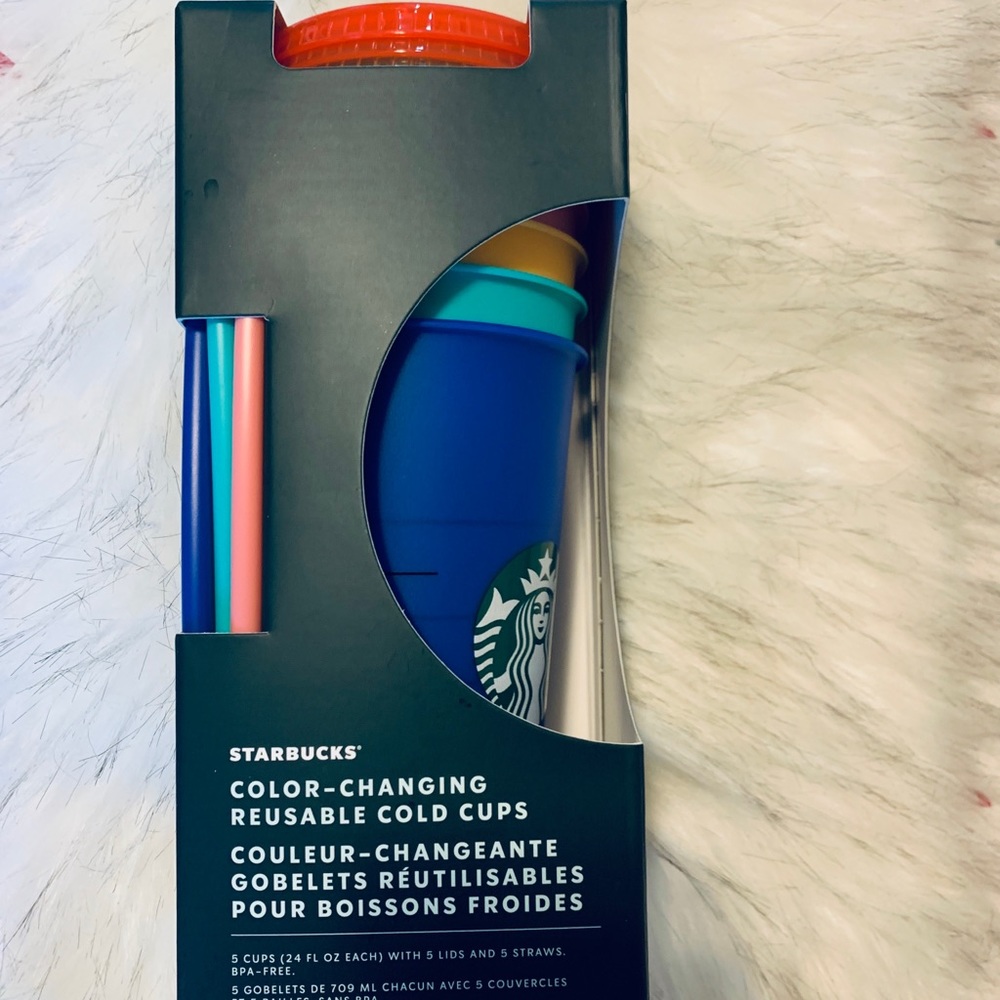 Starbucks color changing cups